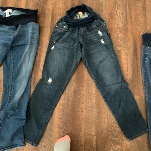 Jean maternity pants